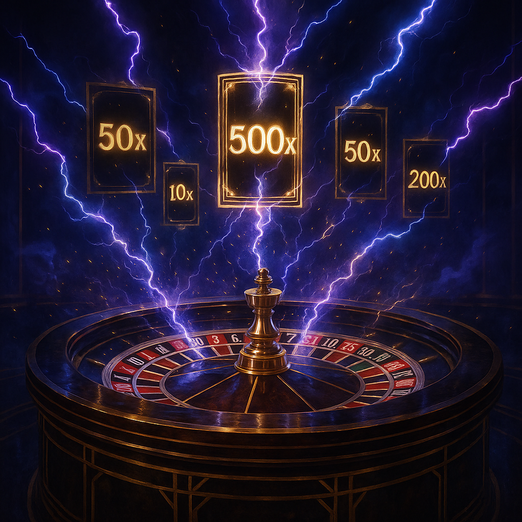 RomiBet - Lightning Roulette - Casino en Ligne
