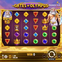 RomiBet - Gates of Olympus - Jeu à Multiplicateurs